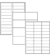 Stock Laser Labels